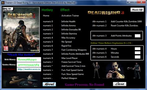 dead rising 3 apocalypse trainer